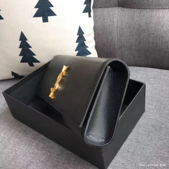 Tony Luxuries YSL Wallet Caviar 0801